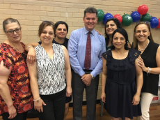 Peter with Delany Parents