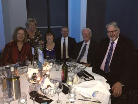 Catholic Education representatives at the gala dinner