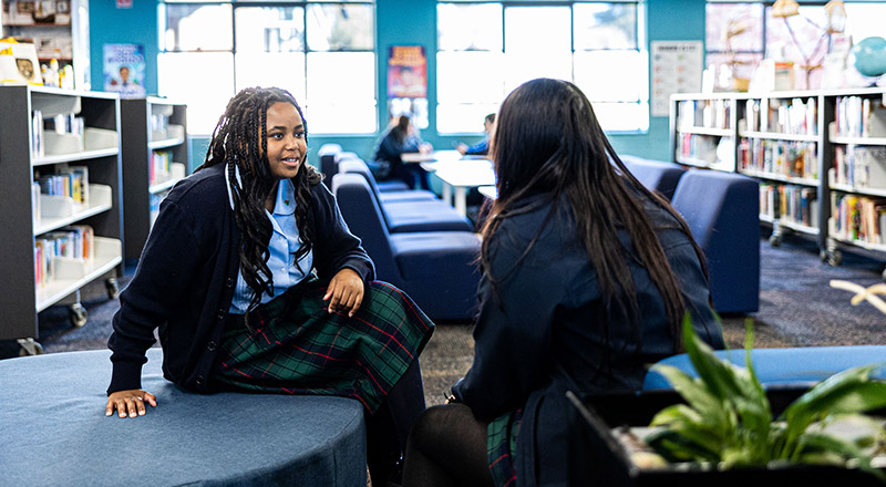 School Library - Delany Catholic College Granville
