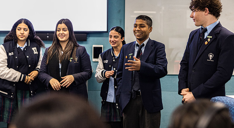 Delany Catholic College Granville Student Leaders