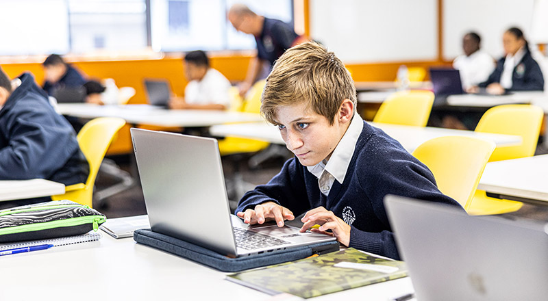 BYOD program at Delany Catholic College Granville
