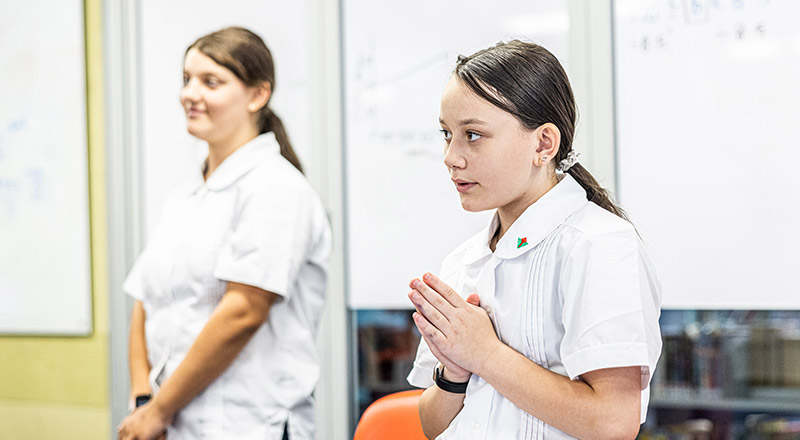 Faith at Delany Catholic College Granville