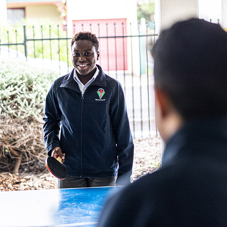 Table Tennis at Delany Catholic College Granville