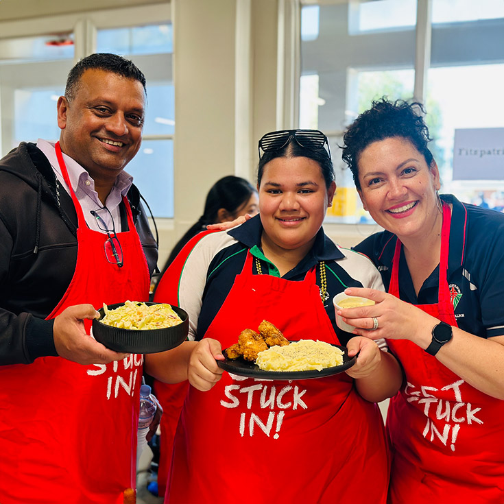 Teachers at Delany Catholic College Granville