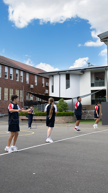 Delany Granville students engaged in sport