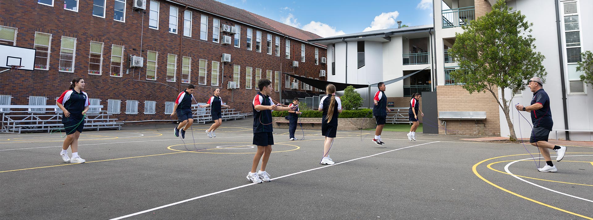 Delany Granville students engaged in sport