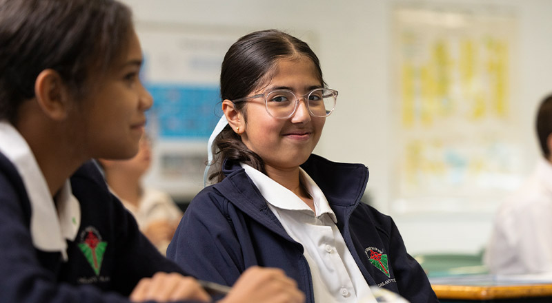 Delany College Granville students in class