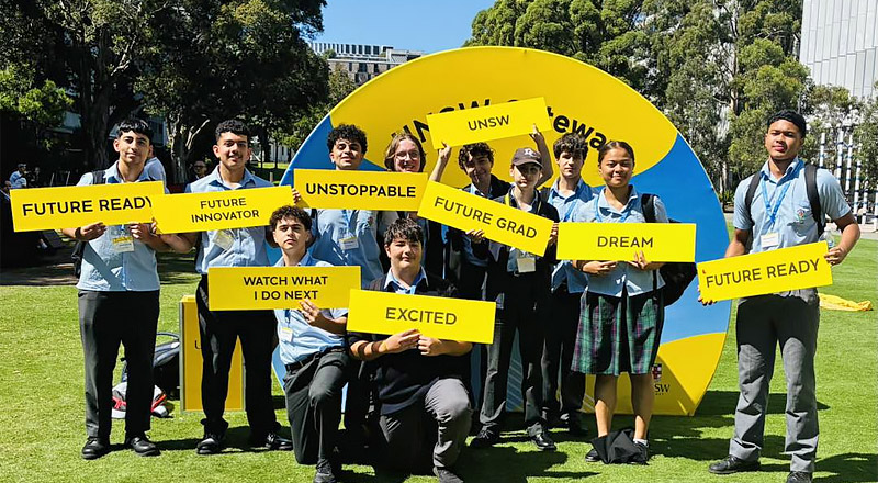 Delany Granville students at UNSW