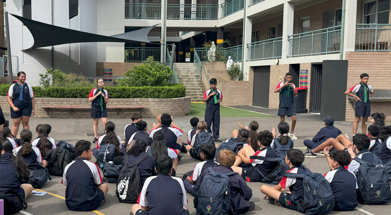 Delany Granville students engaged in House event