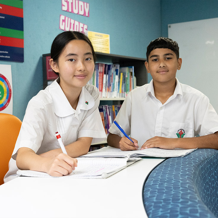 Delany Granville students in class